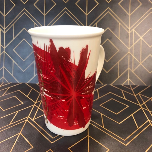 Starbucks Holiday 2014 Red Gold Mug - Picture 2 of 8